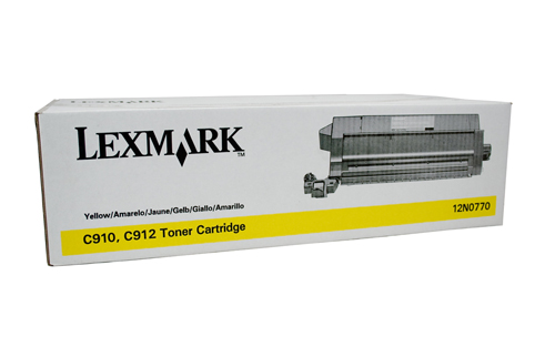 Lexmark C912 Yellow Toner Cartridge (Genuine)