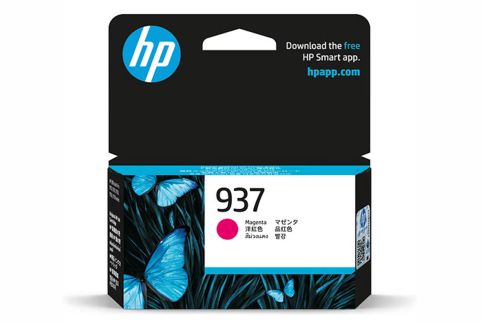 HP #937 Officejet Pro 9720 Magenta Ink Cartridge (Genuine)