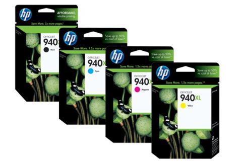 HP #940 Officejet 8500-A909a Pack (Genuine)