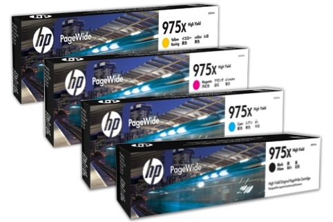 HP #975X PAGEWIDE 57750 High Yield Ink Cartridge (Genuine)