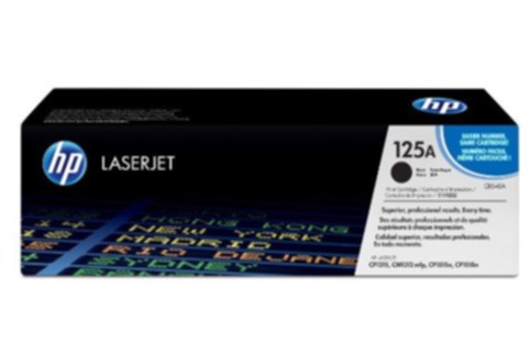 HP #125A LaserJet CP1518ni Black Toner Cartridge (Genuine)