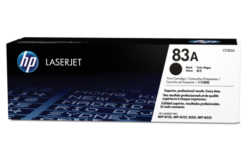 HP LaserJet Pro MFP M201 #83A Black Toner Cartridge (Genuine)