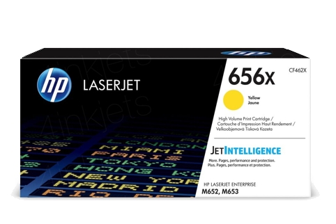 HP #656X LaserJet Enterprise M653 Yellow High Yield Toner Cartridge (Genuine)