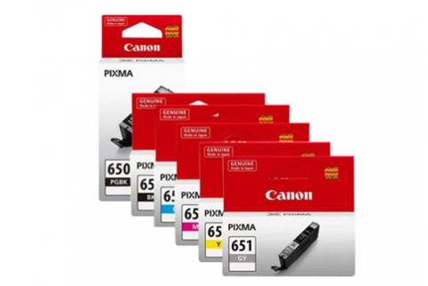 Canon PGI650 + CLI651 MG7160RD High Yield Ink Pack (Genuine)