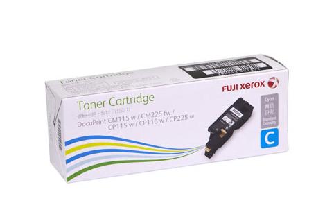 Fuji Xerox DocuPrint CP225W Cyan Toner Cartridge (Genuine)