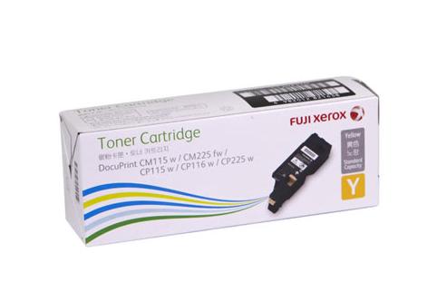 Fuji Xerox DocuPrint CP225W Yellow Toner Cartridge (Genuine)