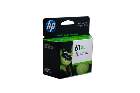 HP #61XL Deskjet 3050 Tri-Colour Ink  (Genuine)
