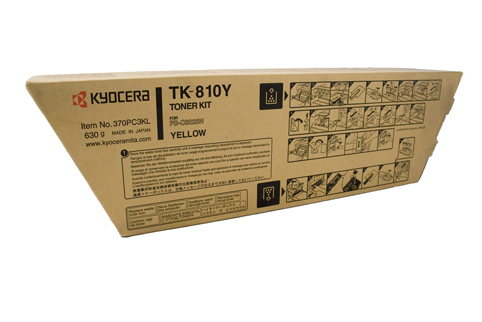 Kyocera FSC8026N Yellow Toner Cartridge (Genuine)