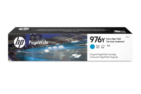 HP #976Y PAGEWIDE PRO 577 Yellow Extra High Yield Ink Cartridge (Genuine)