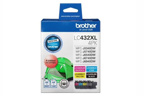 Brother MFCJ5740DW High Yield Ink Value Pack (Genuine)