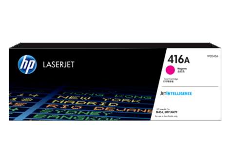 HP LaserJet Pro M454dn #416A Magenta Toner Cartridge (Genuine)