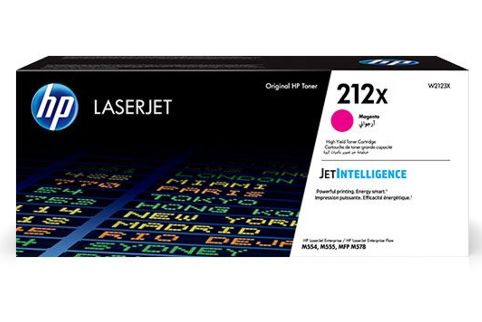 HP Color LaserJet Enterprise M555x #212X Magenta High Yield Toner Cartridge (Genuine)