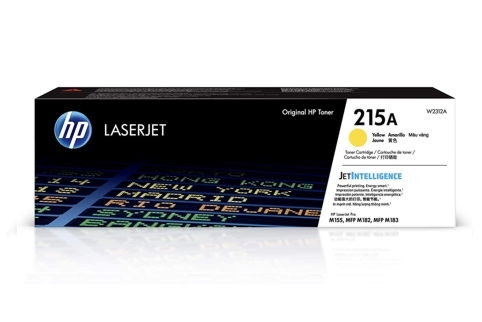 HP Color LaserJet Pro MFP M183fw #215A Yellow Toner Cartridge (Genuine)