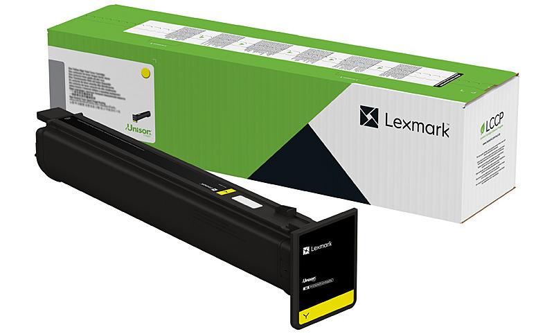 Lexmark CX962 High Yield Yellow Toner Cartridge (Genuine)