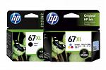 HP ENVY PRO 6420 Black + Color High Yield Ink Cartridge (Genuine)