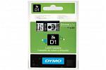 DYMO SD53710 Black on Transparent 24MM X 7M Tape (Genuine)