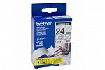 Brother PT-9500PC Laminated Black on Clear Tape - 24mm x 8m (Genuine)