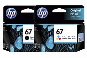 HP ENVY 6020 Black + Color Ink Cartridge (Genuine)