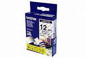Brother PT-1880 Laminated Black on Clear Tape - 12mm x 8m (Genuine)