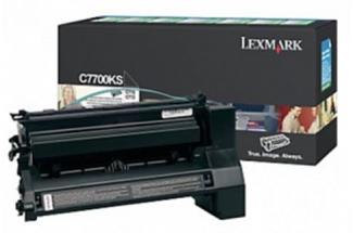Lexmark C770 Black Prebate Toner Cartridge (Genuine)