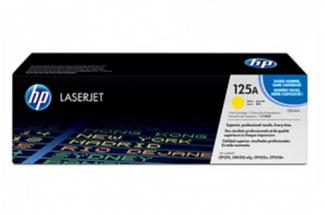 HP #125A LaserJet CP1215 Yellow Toner Cartridge (Genuine)