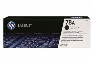 HP #78A LaserJet P1560 Black Toner Cartridge (Genuine)