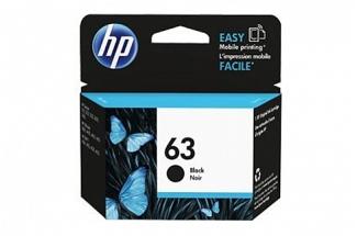 HP #63 ENVY 5424 Black Ink Cartridge (Genuine)