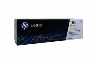 HP #128A LaserJet CP1525 Yellow Toner Cartridge (Genuine)