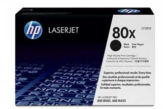HP #80X LaserJet Pro 400 M401d Black Toner Cartridge (Genuine)