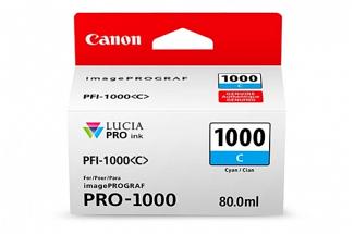 Canon PRO 1000 Cyan Ink Tank (Genuine)